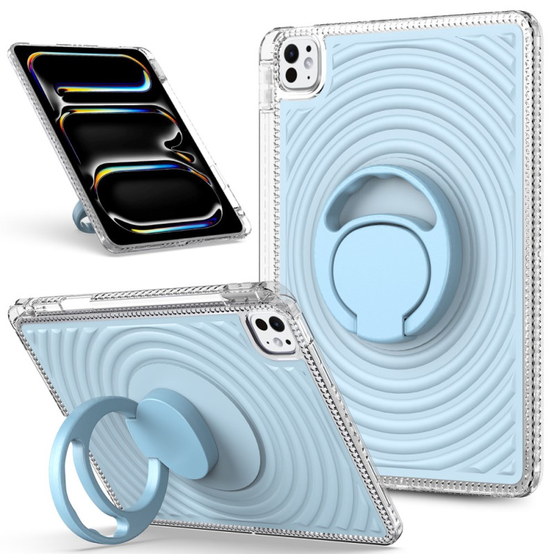 Funda iPad Pro 11 (2025) / 11 (2024) Diseño Wave con soporte integrado