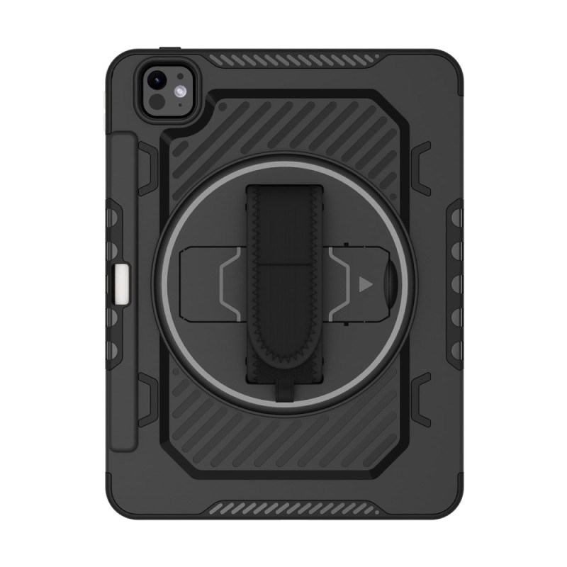 Funda rígida para iPad Pro 11 (2025) / 11 (2024) con soporte y colgante
 integrados