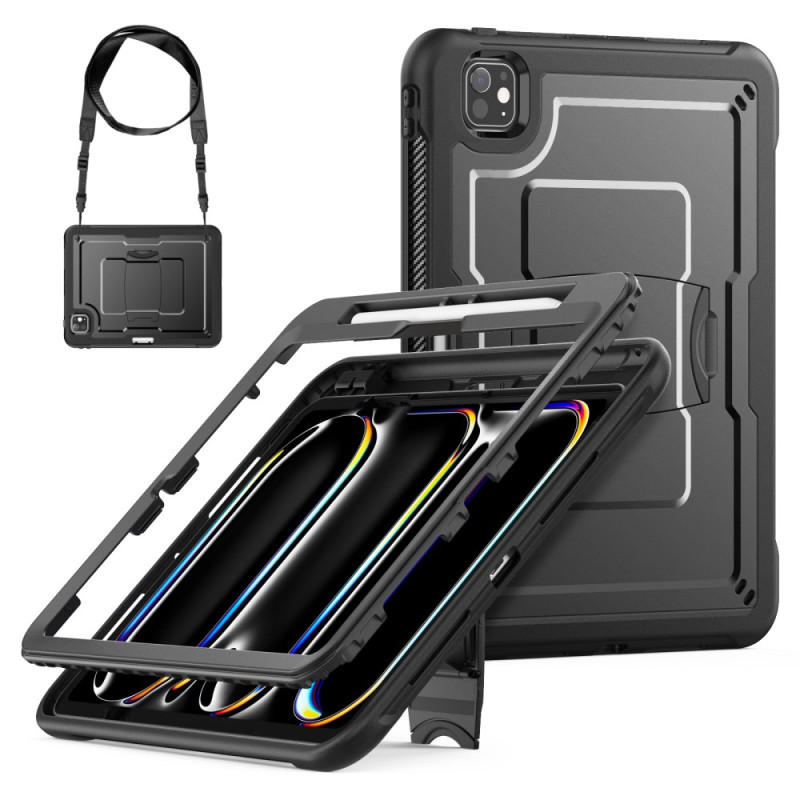 Funda protectora completa para iPad Pro 11 (2025) / 11 (2024) con colgante
 para el hombro