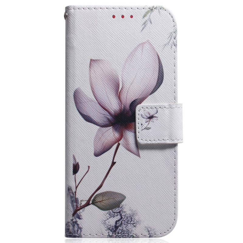 Honor 400 Smart 5G / 4G Funda Flor Rosa