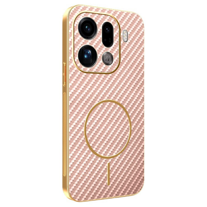 Funda Oppo Find X9 Pro 5G con textura de fibra de carbono
