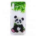 Samsung Galaxy A50 Funda transparente Panda Eat