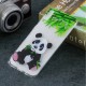 Samsung Galaxy A50 Funda transparente Panda Eat