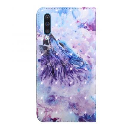 Funda Samsung Galaxy A50 Watercolour Wolf