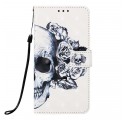 Funda de calavera y huesos cruzados para Samsung Galaxy A50