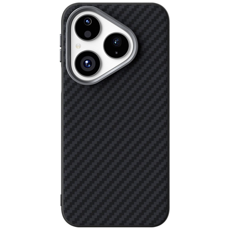 Huawei Pura 80 Funda MagSafe Fibra de Carbono Textura ABEEL