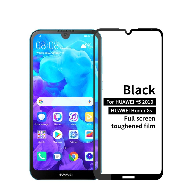Protección integral de cristal templado para la pantalla del Huawei Y5 (2019) / Honor 8S