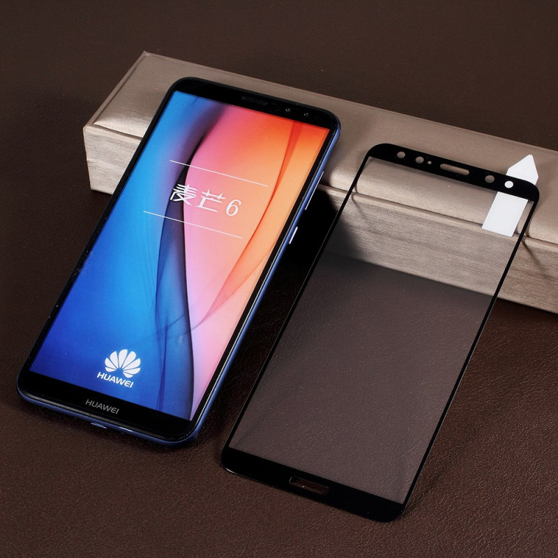 Protección integral de cristal templado para la pantalla del Huawei Mate 10 Lite