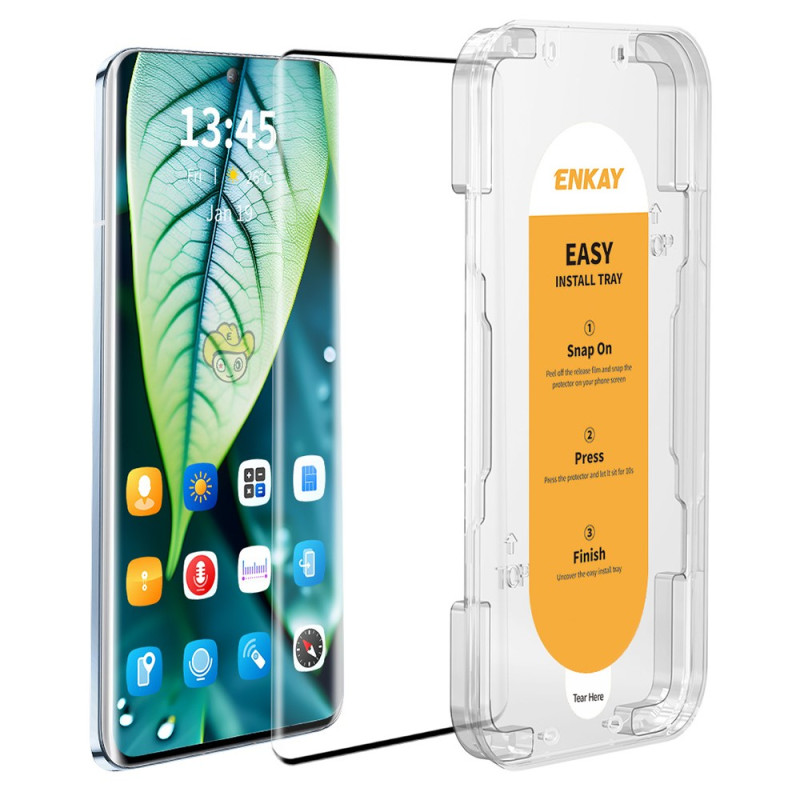 Protector de cristal templado para Honor 70 Herramienta de instalación