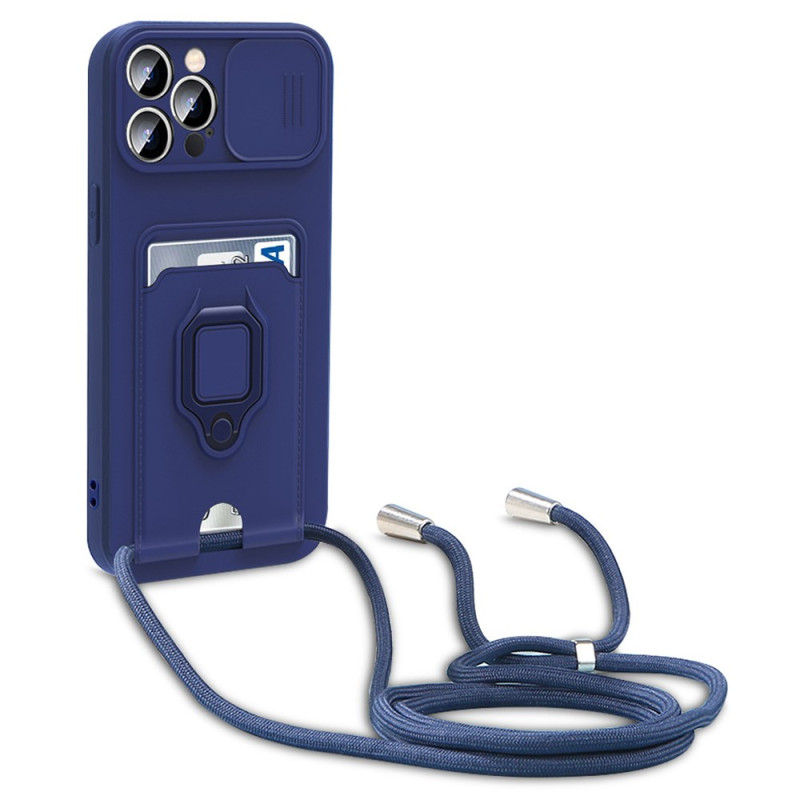 Funda con cordón iPhone 14 Pro Max Card Funda
