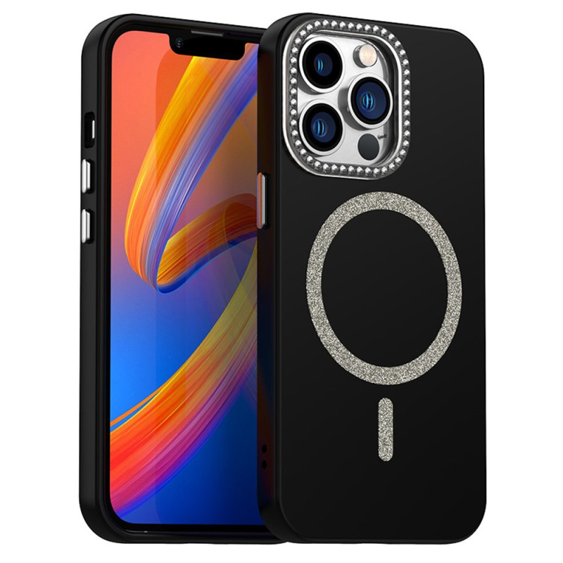 iPhone 13 Pro Funda
 MagSafe Rhinestone Lens Frame