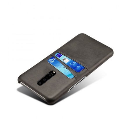 Funda de tarjeta para OnePlus 7 efecto cuero
