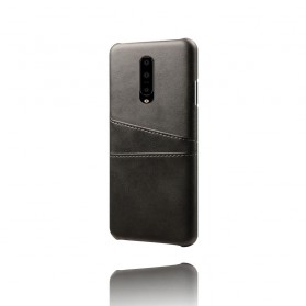 Funda de tarjeta para OnePlus 7 efecto cuero