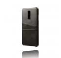 Funda de tarjeta para OnePlus 7 efecto cuero