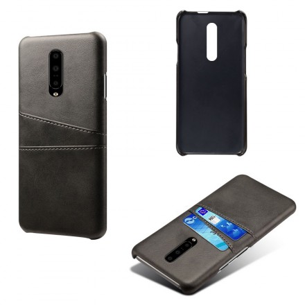 Funda de tarjeta para OnePlus 7 efecto cuero