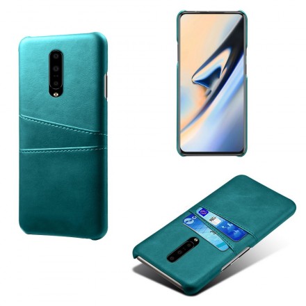 OnePlus 7 Funda para tarjetas efecto cuero