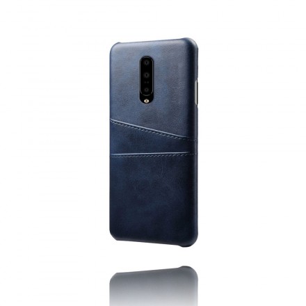 OnePlus 7 Funda para tarjetas efecto cuero