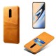 OnePlus 7 Funda para tarjetas efecto cuero