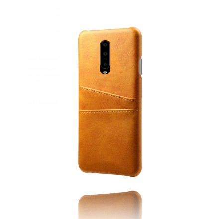 OnePlus 7 Funda para tarjetas efecto cuero