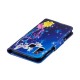 Funda Samsung Galaxy A40 Mariposas de colores en la noche