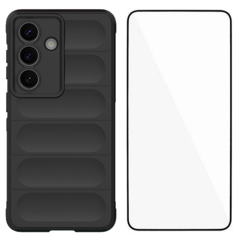 Funda antideslizante con protector de pantalla para Samsung Galaxy S26