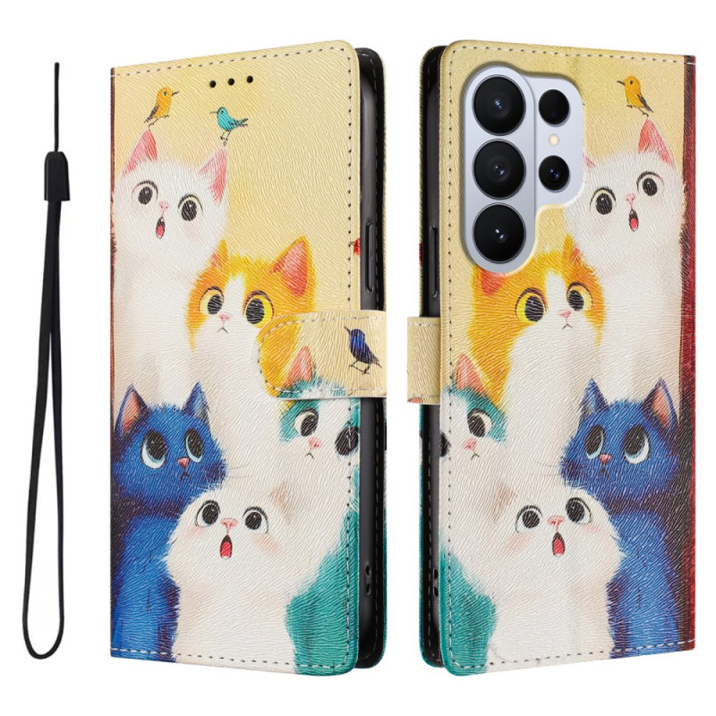 Funda Samsung Galaxy S26 Ultra Gatos de colores
