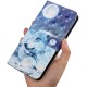 Funda Samsung Galaxy A40 Wolf con luz de luna