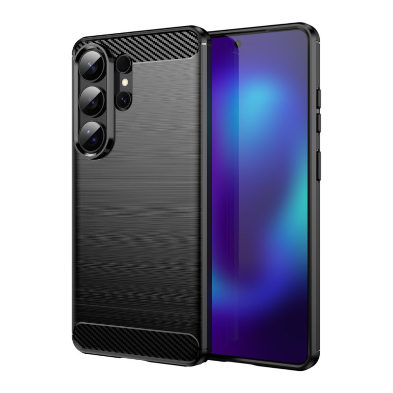 Funda de fibra de carbono cepillada para Samsung Galaxy S26 Ultra