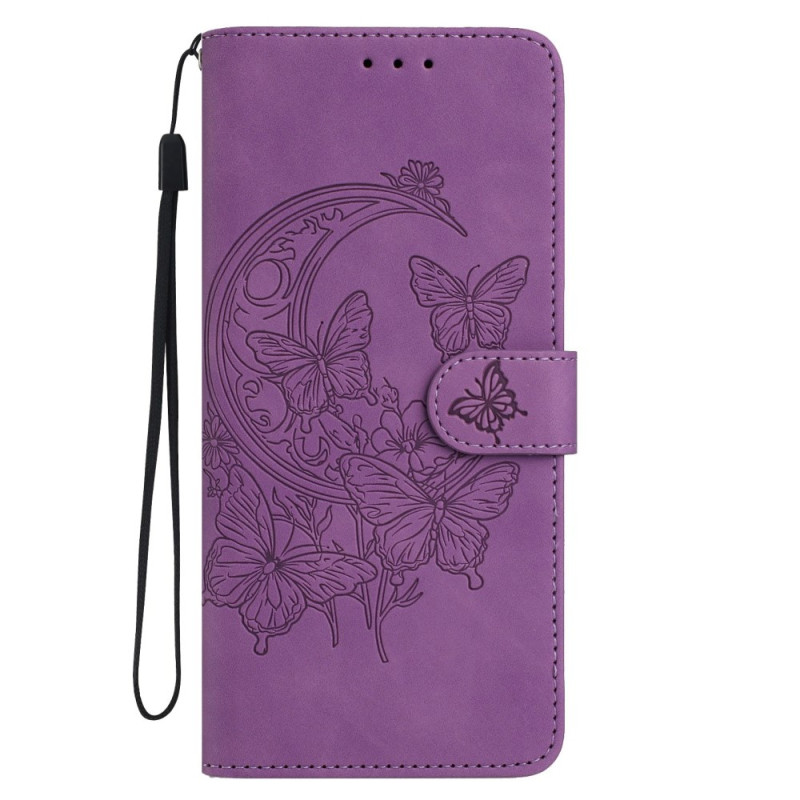 Samsung Galaxy S26 Ultra Funda de ante con estampado floral