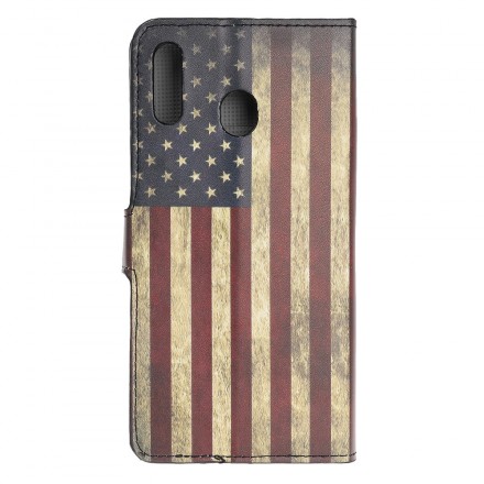 Funda Samsung Galaxy A40 Bandera USA