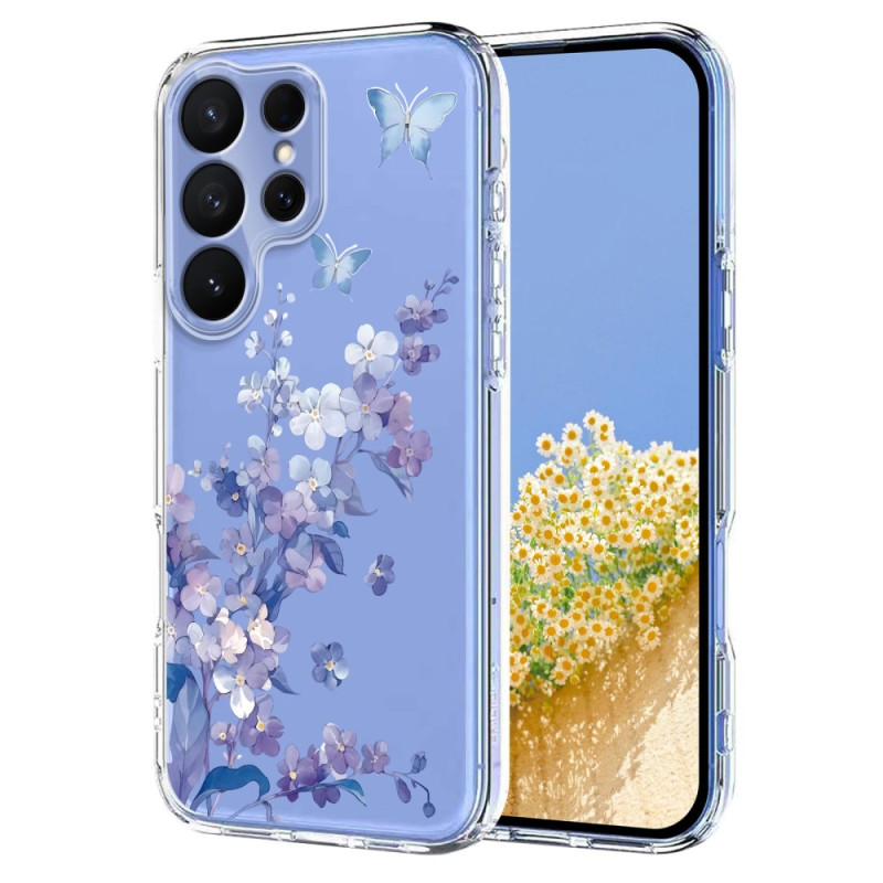 Samsung Galaxy S26 Ultra Funda Mariposas y Flores
