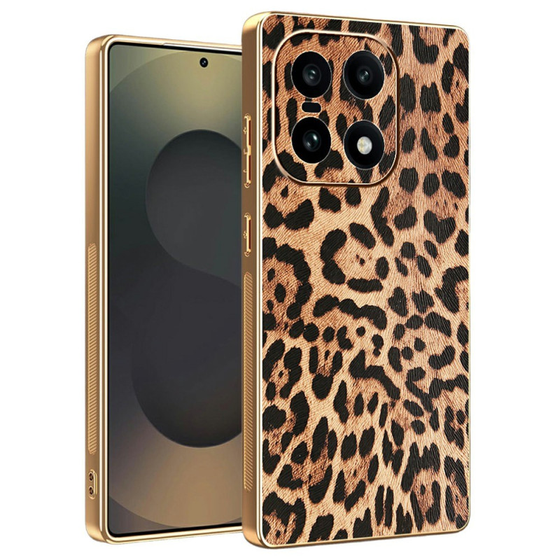 Funda con estampado de leopardo para OnePlus 15