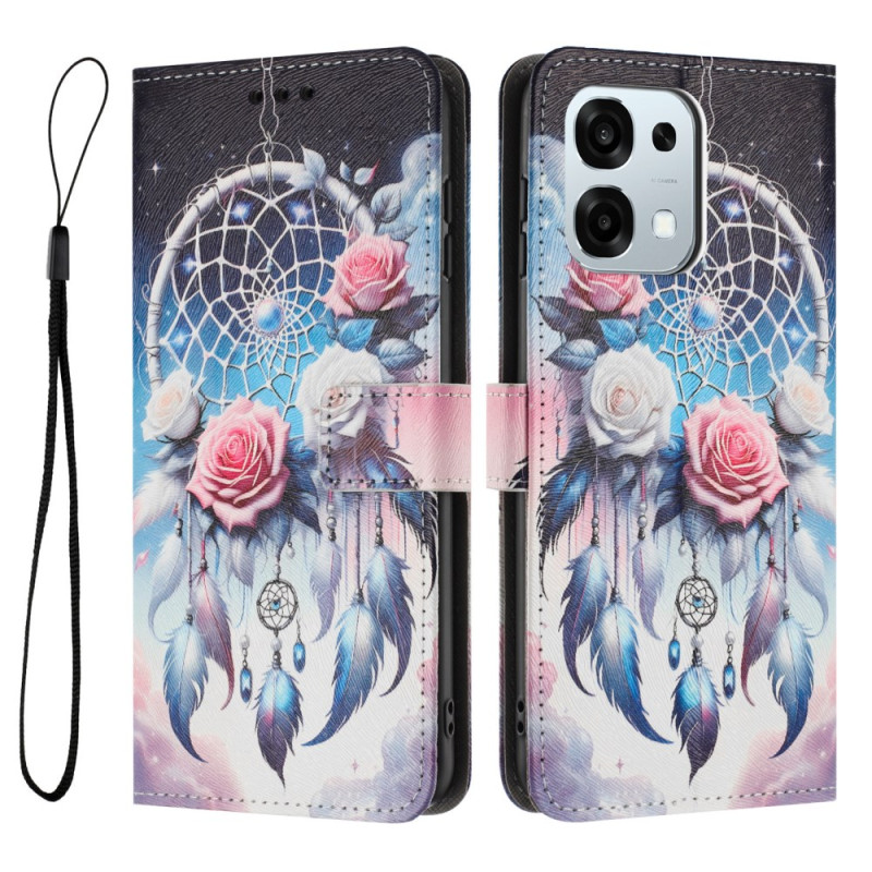 Funda Oppo A6 Pro 5G Atrapasueños y Rosas