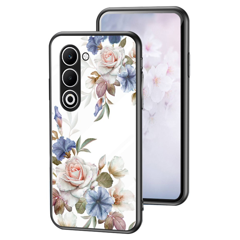 Oppo A5 5G Cristal Funda
 Dura Patrón Floral