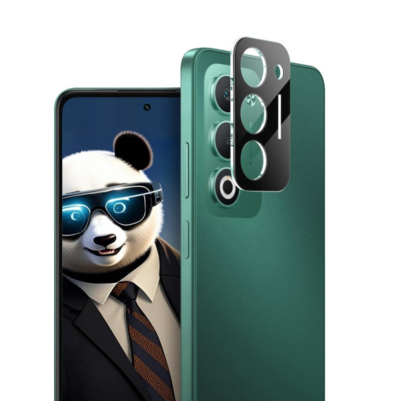 Lente Protectora de Cristal Templado para Oppo A5 5G / 4G (Versión en Negro)