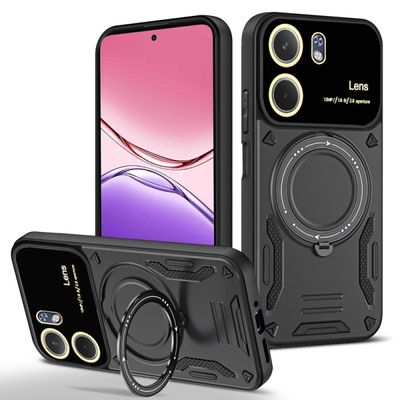 Oppo A5X 4G Funda Magnética Soporte Giratorio