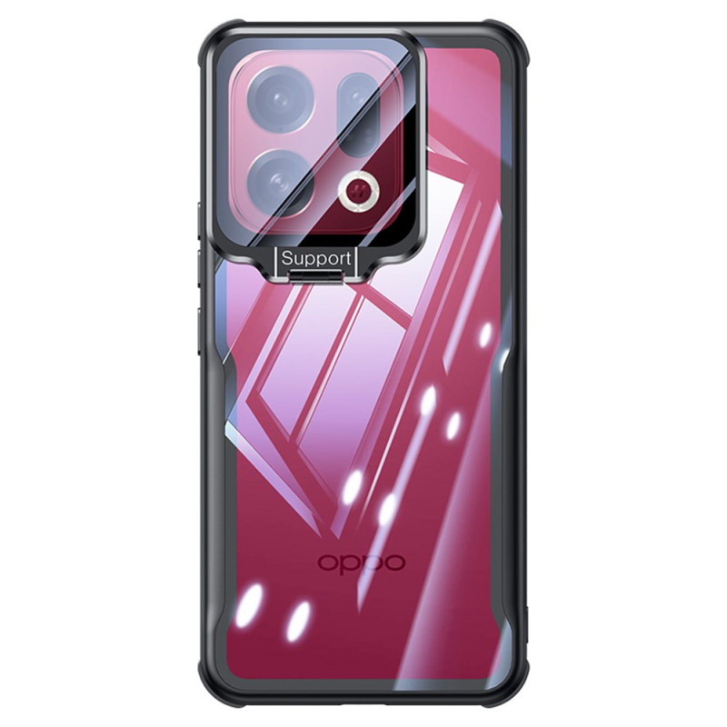 Oppo Find X9 Pro 5G Funda Transparente con Soporte y Protección de Cámara