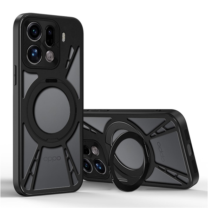 Funda magnética Oppo Find X9 Pro 5G con soporte giratorio y disipación térmica