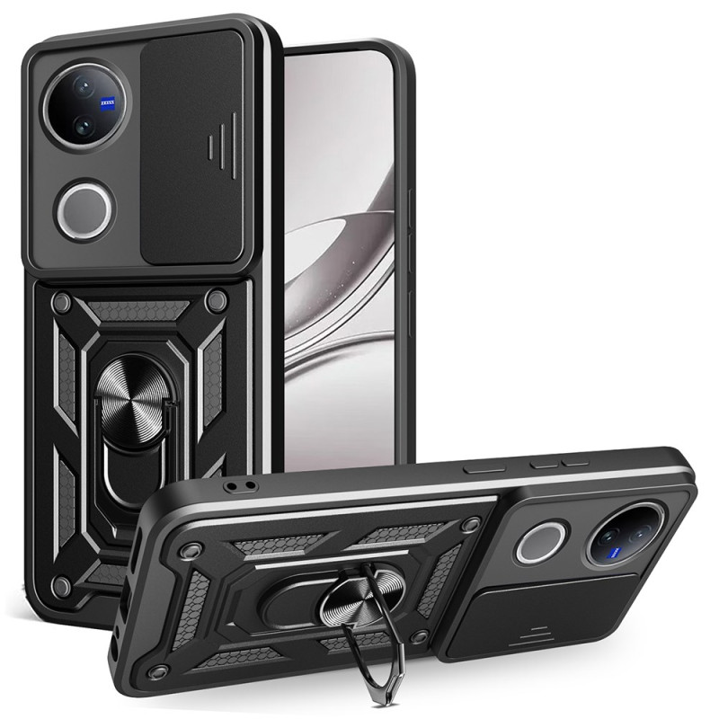 Vivo V50 5G Tapa deslizante para cámara y soporte