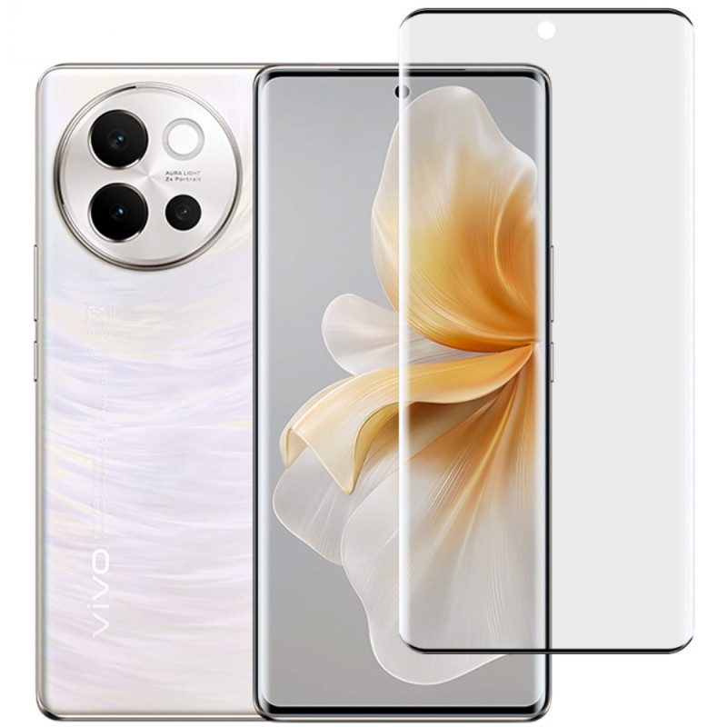 Protección de cristal templado curvado para la pantalla del V40 Lite 5G