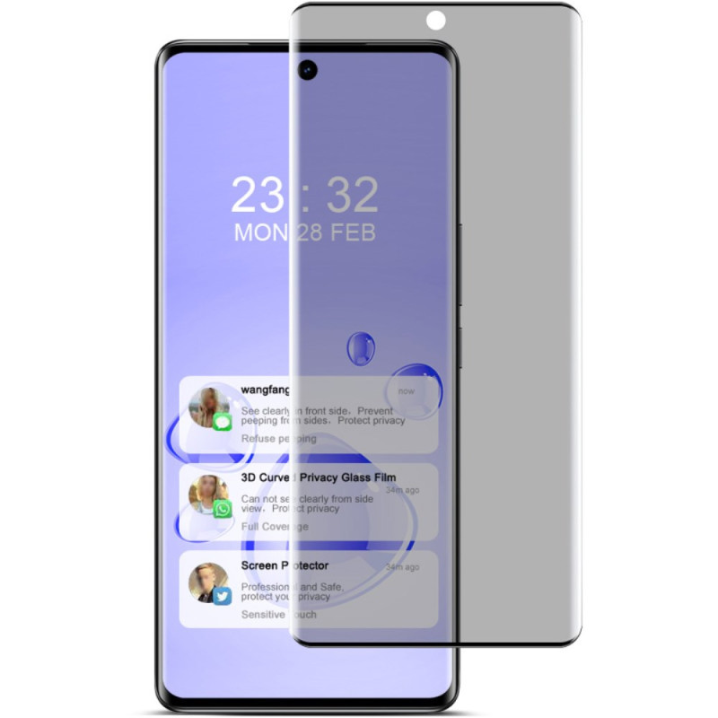 Protección de cristal templado
 antispam para la pantalla del Vivo V30 5G