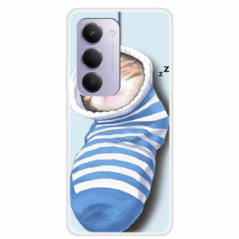 Xiaomi Redmi 15 4G Calcetines y funda de gato