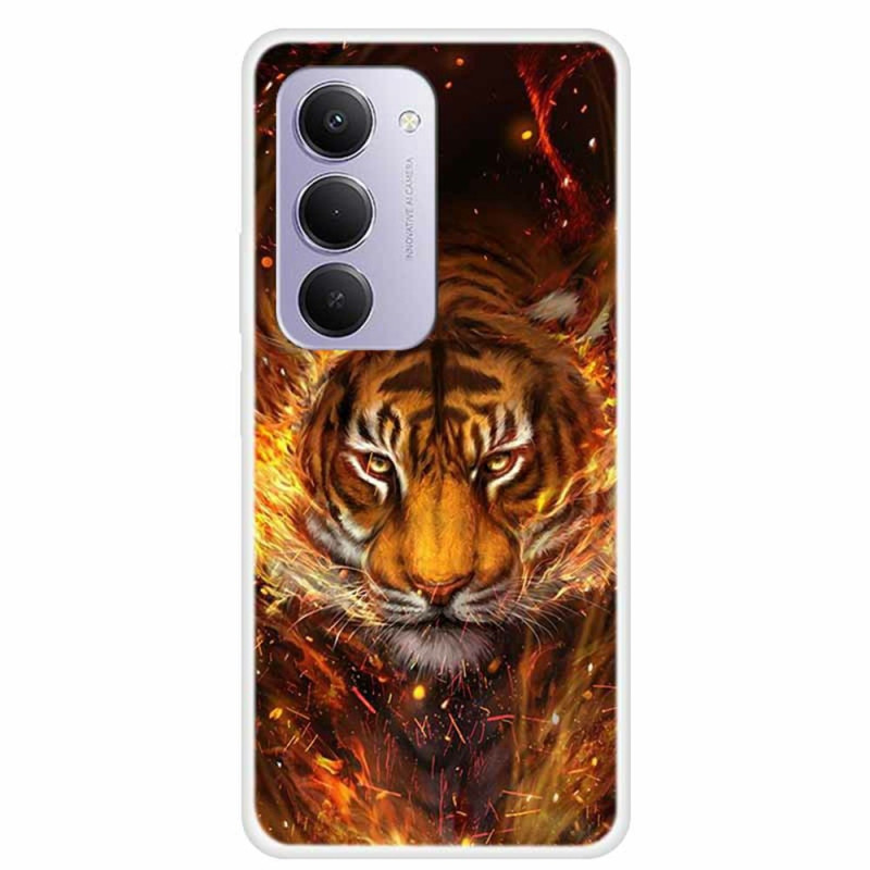 Funda Xiaomi Redmi 15 4G Tiger Flame