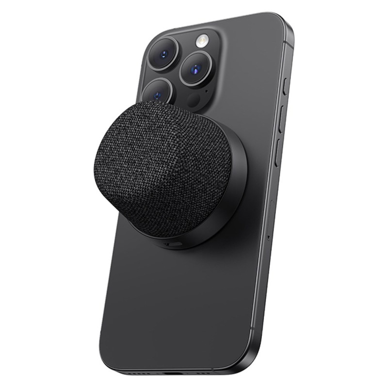 Mini altavoz magnético Bluetooth 5.4 Soporte para teléfono USAMS