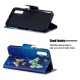 Funda de mariposa dorada para Samsung Galaxy A70 Funda de mariposa dorada para Samsung Galaxy A70