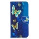 Funda de mariposa dorada para Samsung Galaxy A70 Funda de mariposa dorada para Samsung Galaxy A70