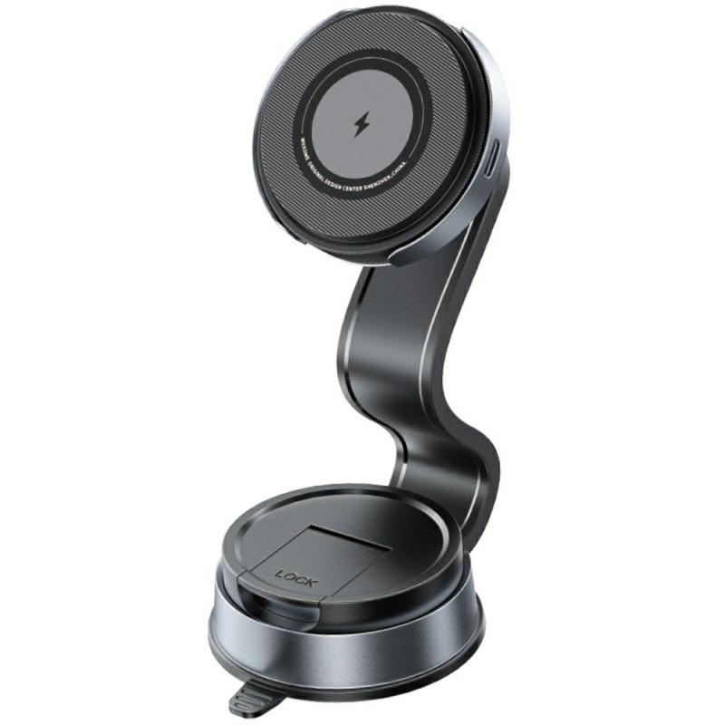 Soporte Magnético para Coche 15W Ventosa Giratoria WEKOME