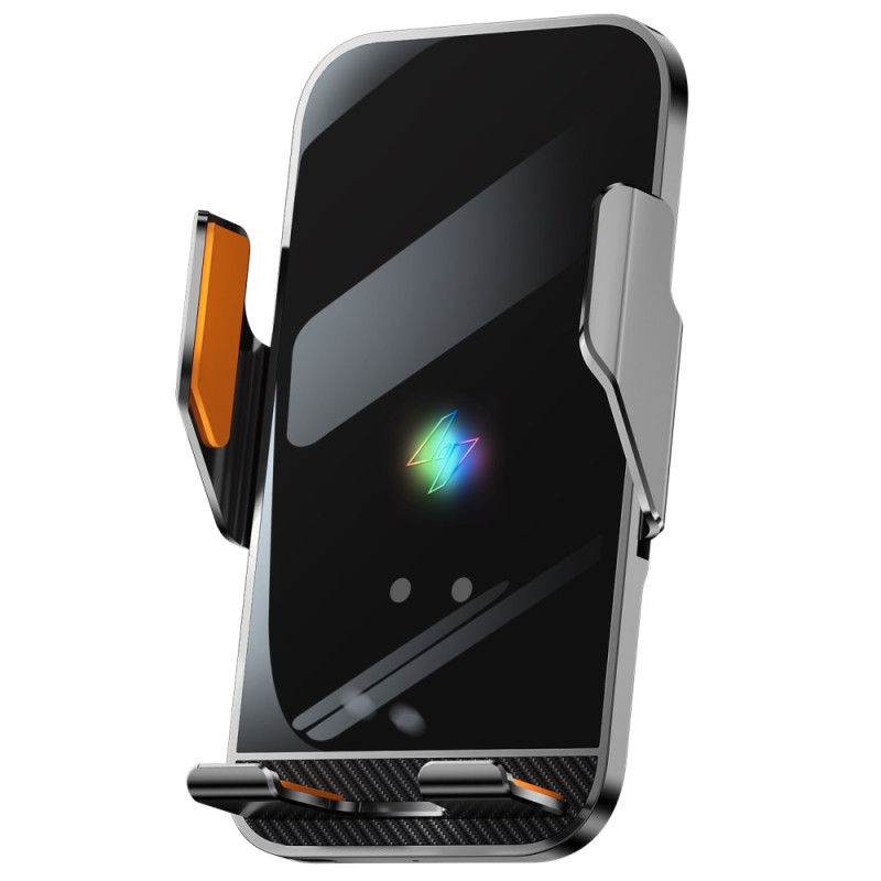 Soporte de teléfono para coche con cargador inalámbrico de 15 W para rejilla de ventilación