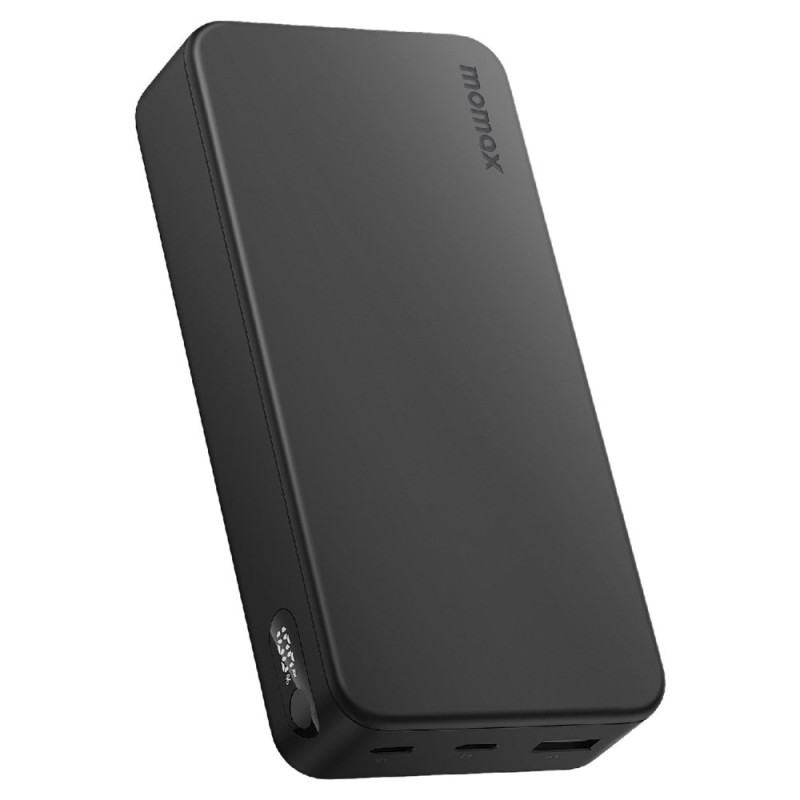 MOMAX 1 Batería Externa 20000mAh 20W PD Triple Puerto