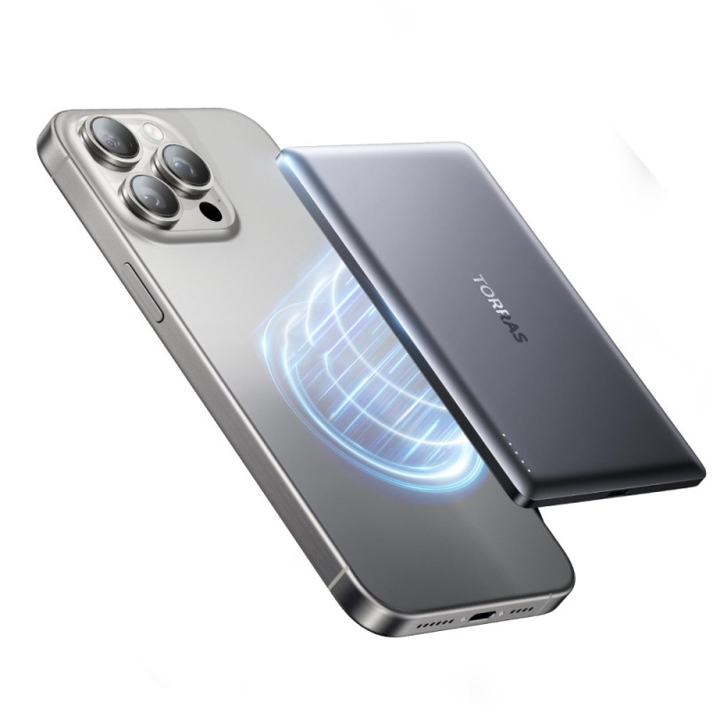 Batería externa MagSafe 5000mAh TORRAS Minimag